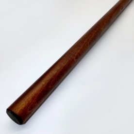 玉日本　拭き漆麺棒　国産朴（ほお）材　φ28×1000mm